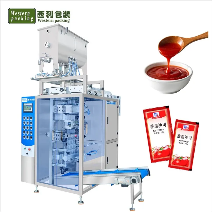 Multi Line Lane Sauce Ketchup Qratas Magni tal-Ippakkjar