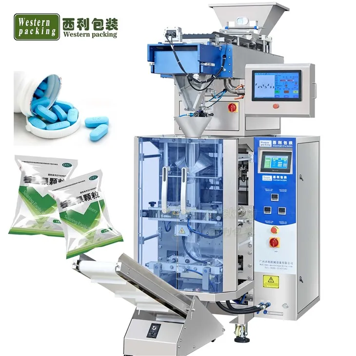 Pilloli tal-pilloli tal-għadd tal-borża u magna tal-ippakkjar